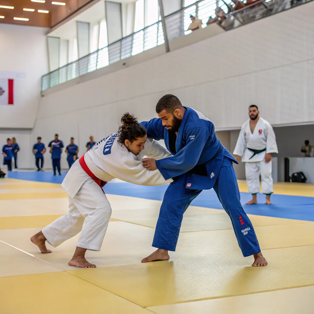 Inspiring Judo Training Session